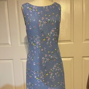 Floral print cocktail dress